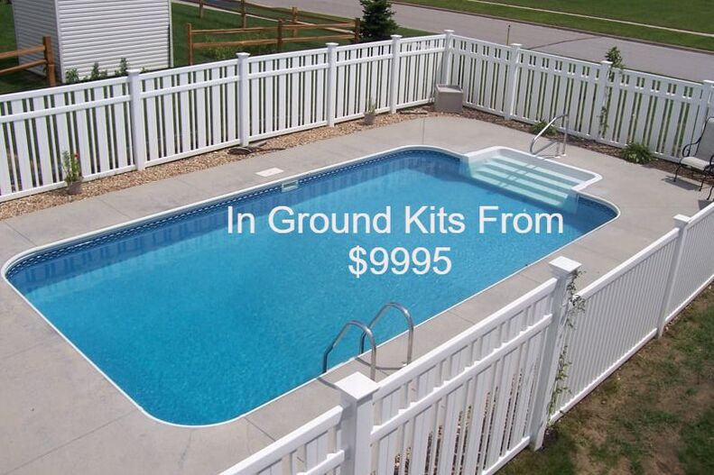 Aluminum In Ground Pools, Inground Swimming Pool Kits Better Than Internet Pricing